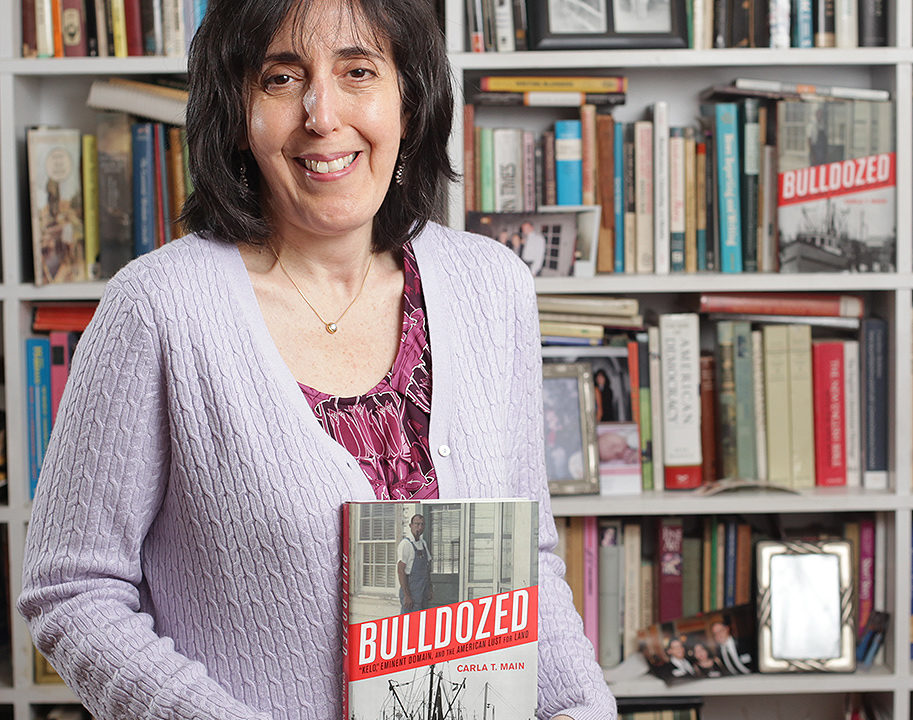 Dallas developer H. Walker Royall has sued journalist Carla Main, pictured, Prof. Richard Epstein and Encounter Books (the publisher) for defamation over the contents of Bulldozed.