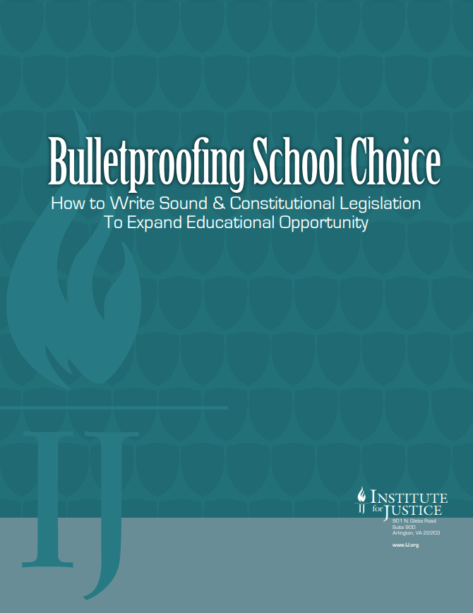 Bulletproofing School Choice