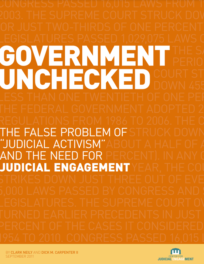 Government Unchecked