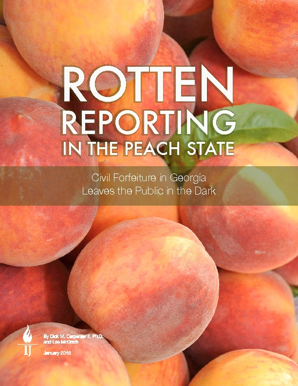 Rotten Reporting in the Peach State