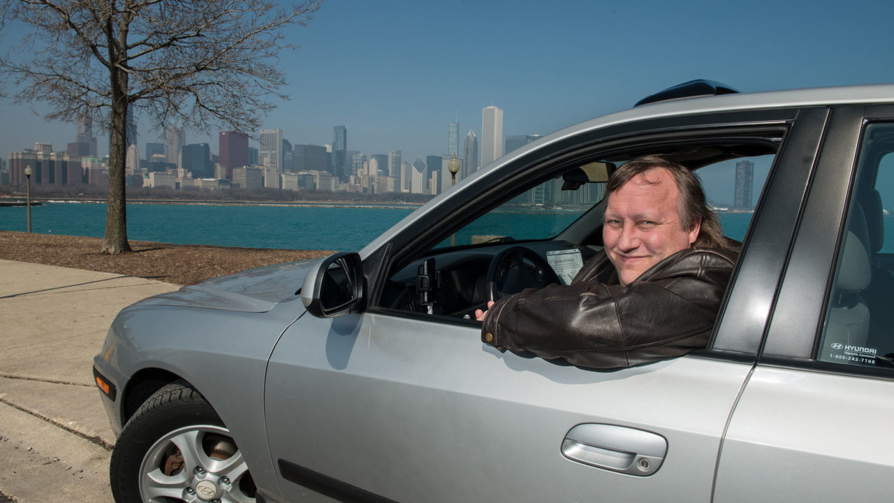 IJ client Dan Burgess drives for ridesharing companies uberX, Sidecar and Lyft and is fighting to defend his economic liberty.