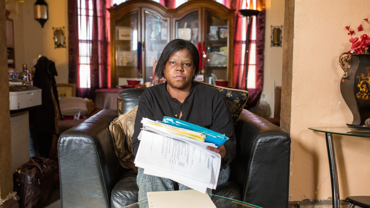 As her fines grew, IJ client Valarie Whitner was forced to take out payday loans to make ends meet.