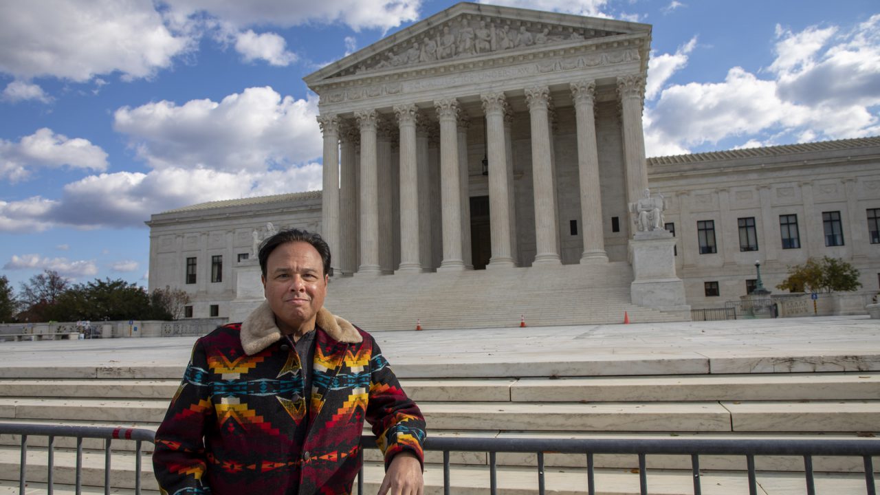 Gerardo Serrano is asking the U.S. Supreme Court to accept his case, which deals with granting prompt hearings after a person’s vehicle is seized by the government. The U.S. Customs and Border Protection agency seized and held his truck for over two years never granting him a hearing to fight to get his vehicle back or justifying the seizure. (Photo courtesy of the Institute for Justice www.ij.org.)
