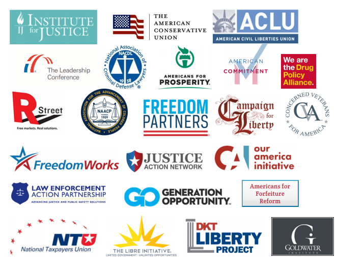 Coalition Logos - Institute for Justice