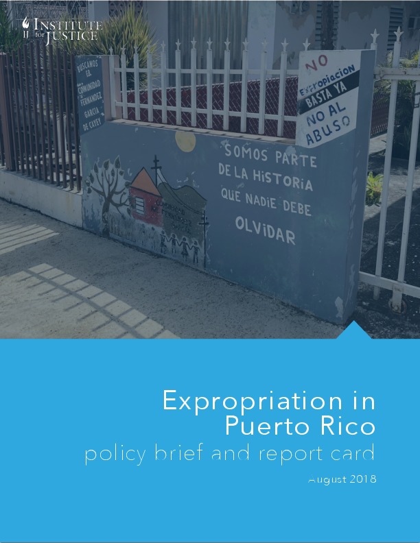 Expropriation in Puerto Rico