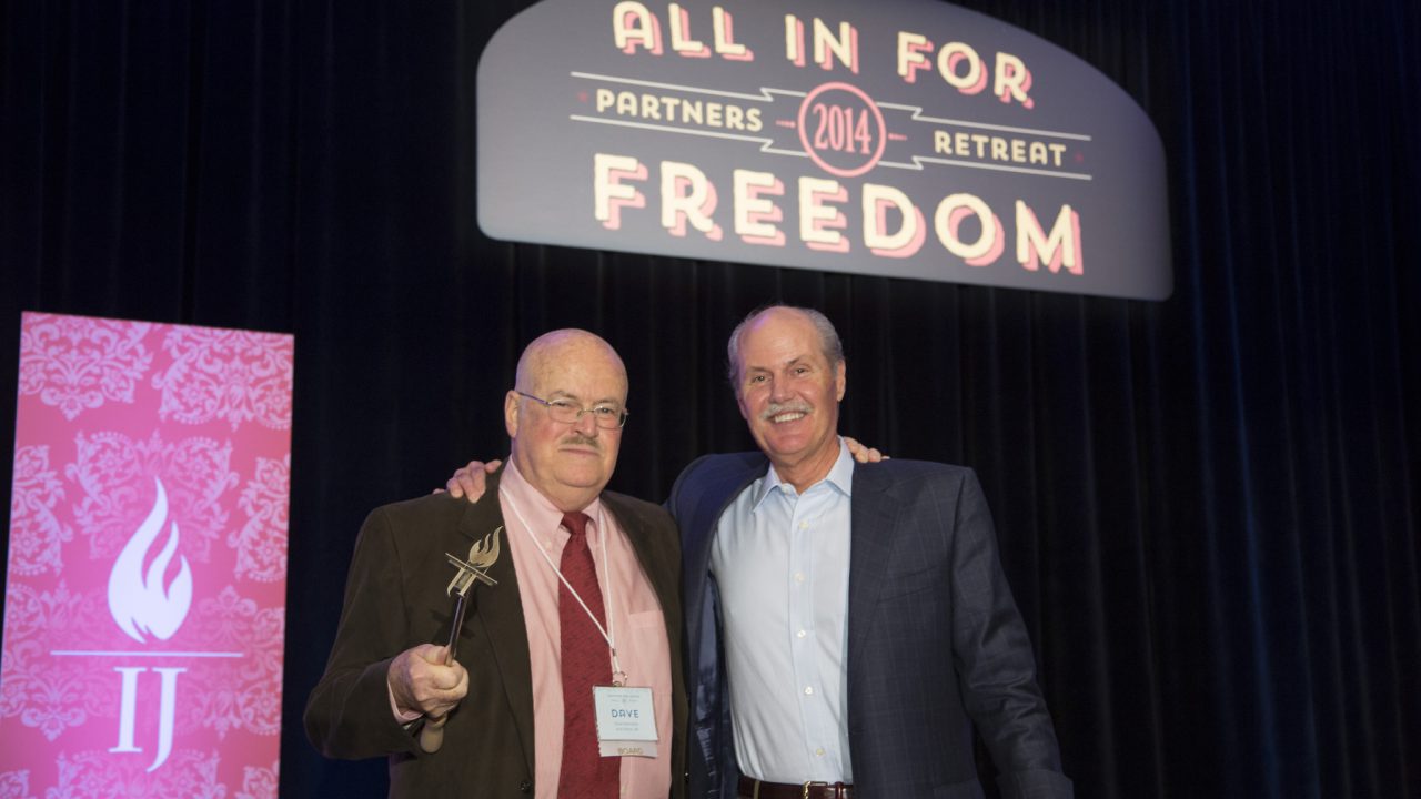 Dave Kennedy and Chip Mellor at the 2014 Partners Retreat