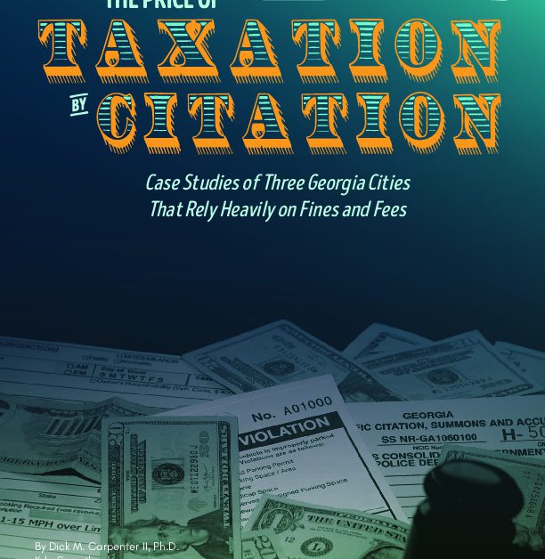 The Price Of Taxation By Citation Institute For Justice