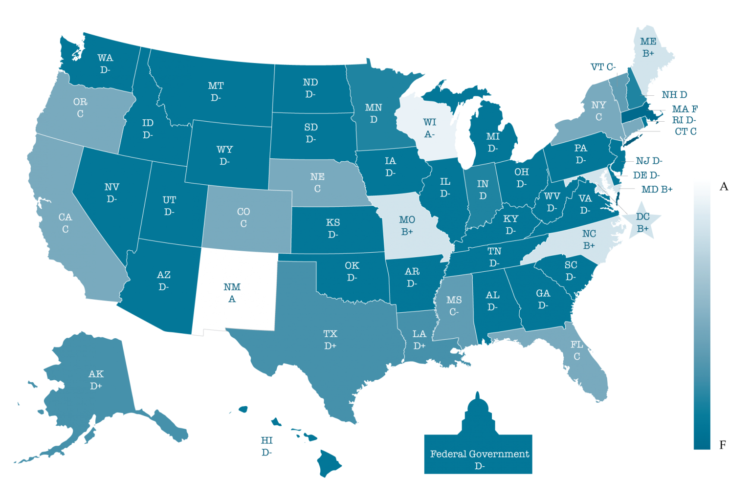 Overall Law Grades - Institute for Justice