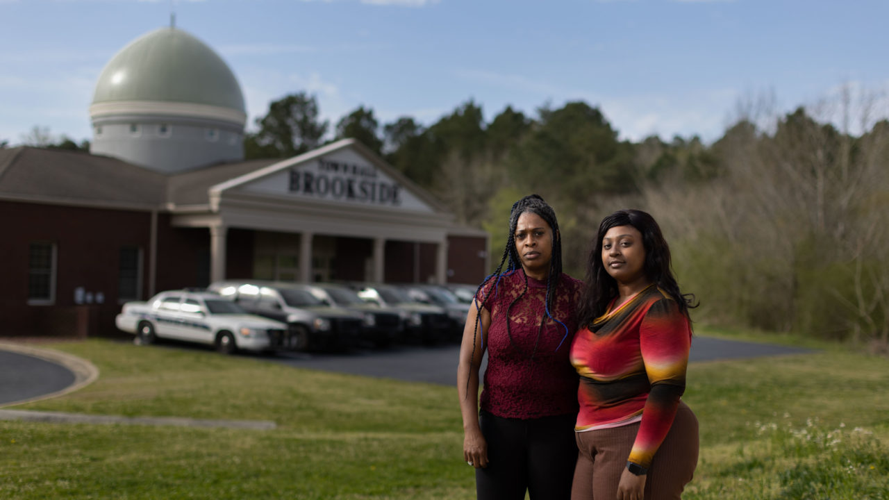 Brookside’s policing-for-profit scheme victimized many innocent motorists, including IJ clients Chekeithia Grant (left) and Alexis Thomas (right).