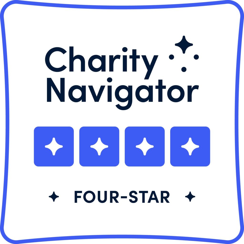 Charity Navigator 4 Star Rating