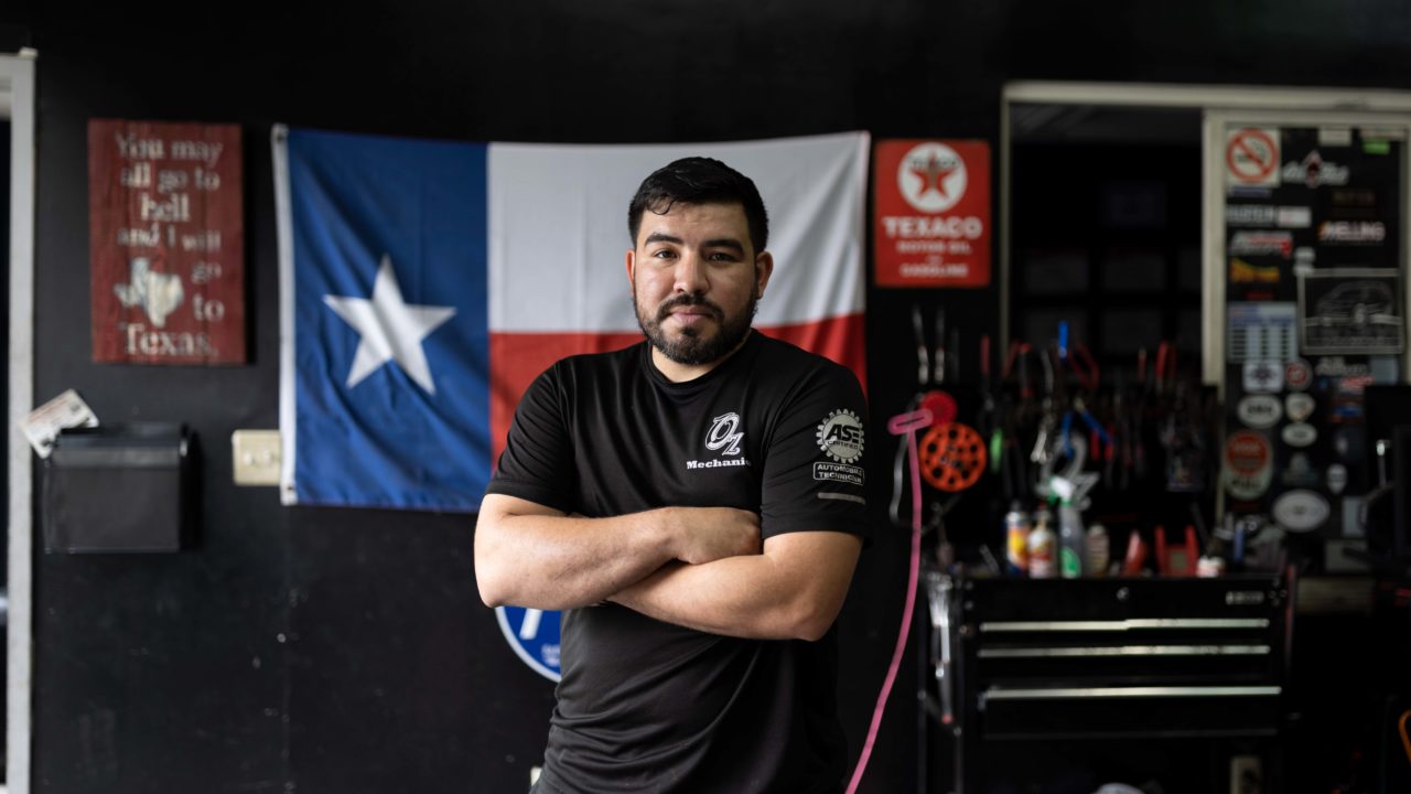 Pasadena, Texas, banned Azael Sepulveda from opening his one-man repair shop, Oz Mechanics, unless he provided 28 parking spaces.