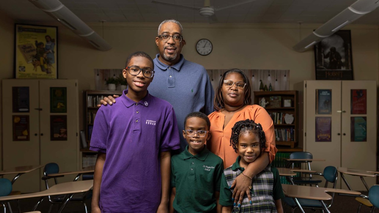 The Ellis family is defending the educational choice program in Ohio.