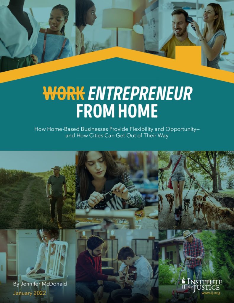 Entrepreneur From Home: How Home-Based Businesses Provide Flexibility and Opportunity—and How Cities Can Get Out of Their Way