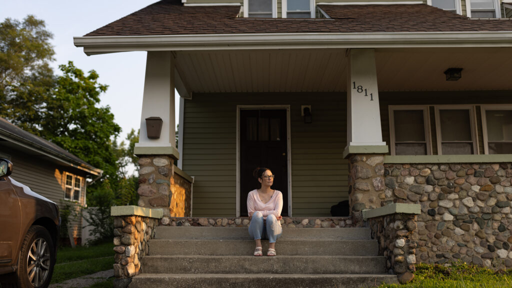 Amy Hadley's home was destroyed when police ransacked it searching for a fugitive who was never there.