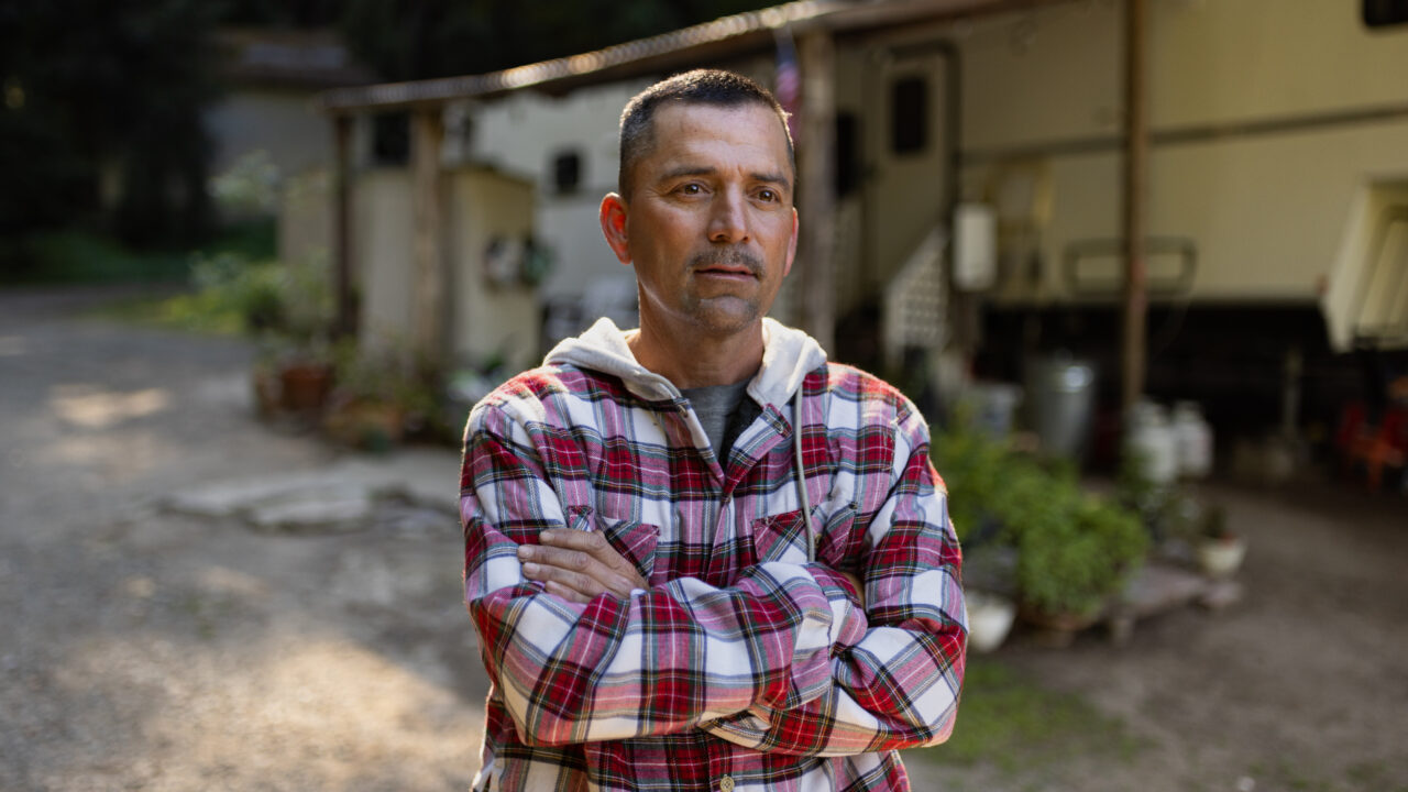 When vineyard manager Marcelino Martinez lost his lease in 2013, vineyard owners Michael and Kellie Ballard (not pictured here) let him move a trailer home onto their property for him and his family to live in.