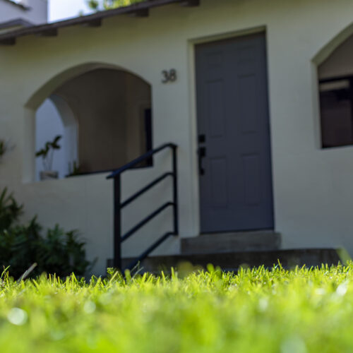 A photo of Chad's house.